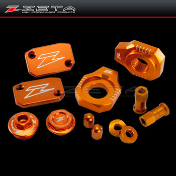 Japanese Imported Zeta Off-Road Motorcycle Full Vehicle Modification Parts Cnc Decorative Parts Aluminum Alloy Modification Parts for Imported Vehicles