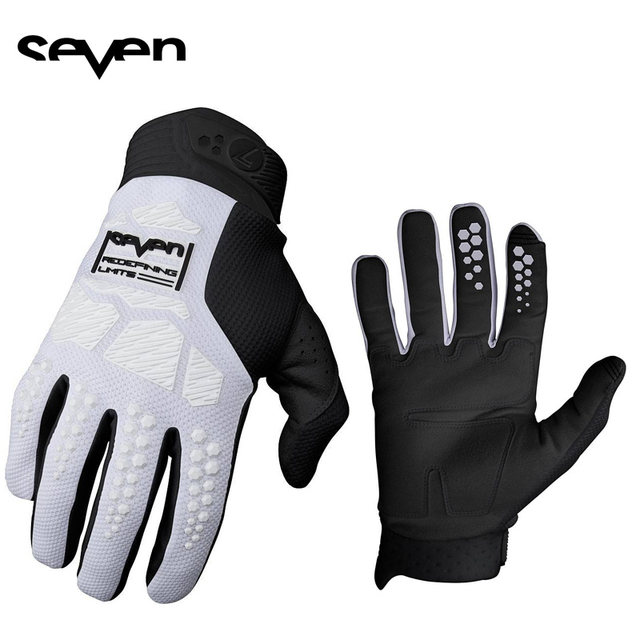 2022 American Seven Mx Off-Road Motorcycle Gloves, Anti-Fall Mountain Bike Downhill Riding Gloves, Touch Screen Compatible