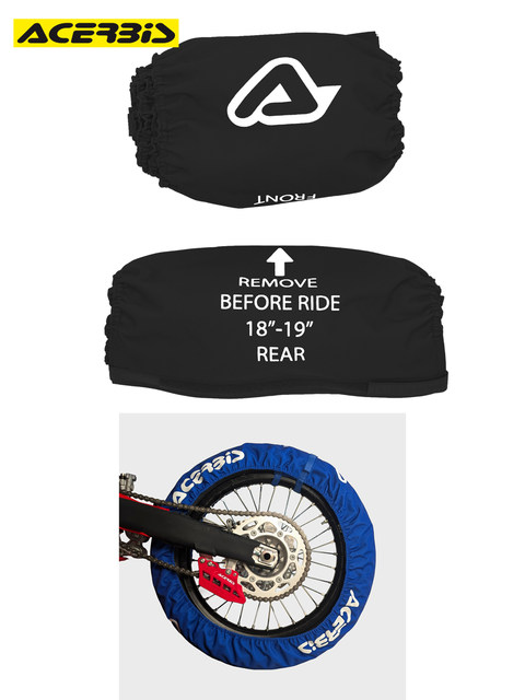 Italian Acerbis Off-Road Motorcycle Tire Cover Dust Cover Protective Cover Wheel Rim Tire Cover Racing Maintenance Cover