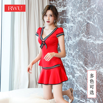 Reflexology shop overalls womens suits bath massage spa sauna beauty salon technician clothes fashion slim-fit short skirt summer