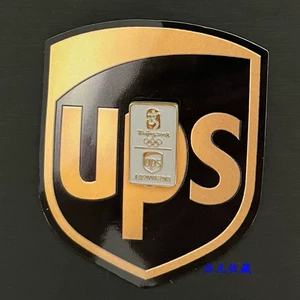 Серебряный памятный значок спонсора Олимпийских игр 2008 года в Пекине UPS Олимпийский значок