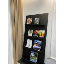 Simple ins modern minimalist iron paint floor rack studio display rack display rack net red bookshelf