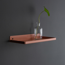 Light luxury wall shelf in-line wall partition living room wall art wall hanging simple creative shelf bookshelf