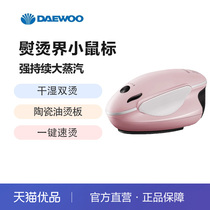 DAEWOOs new mouse garment ironing machine with small body continuous steam dry and wet dual ironing HI-022