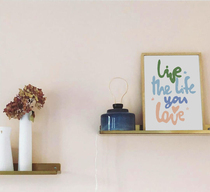 CoolerColour Decoration Painting Design Poster Love Life Letter Motto Photo Wall