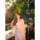 Dese's soft candy temperament pure lust style suit sexy slim suspender long-sleeved cardigan high-waisted floor-length skirt
