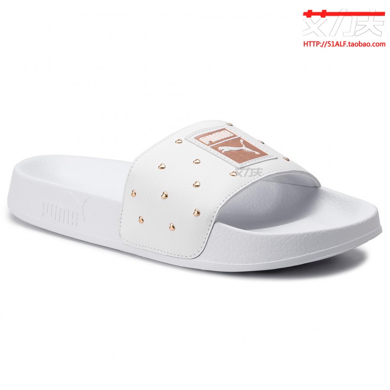 PUMA PUMA dép thể thao dép đi biển đôi giày nam và nữ đôi theo xu hướng vàng đinh tán tiêu chuẩn 369405 - Dép thể thao dép local brand