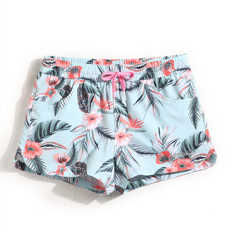 Gailang women's elastic quick-drying loose large size beach pants Thailand seaside spa leisure bohemian boxer shorts
