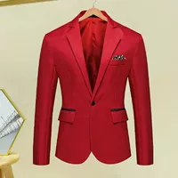 Мужская пиджак мужчина подходит для элегантного мужского официального бизнеса