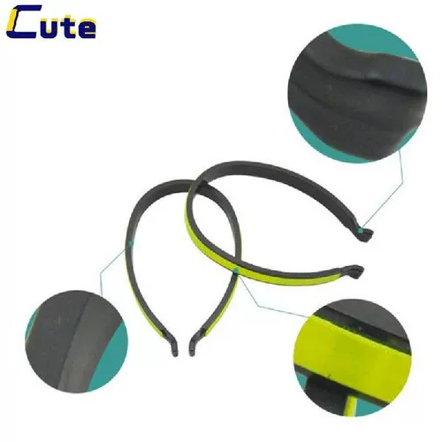 2pcs Мужские женские аксессуары для велосипедной траузера зажимы