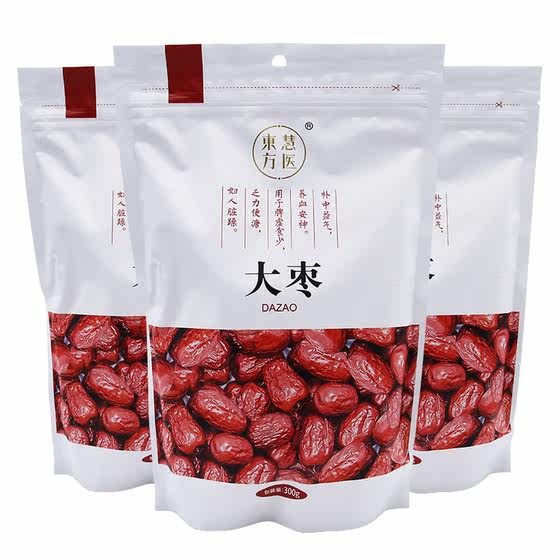 Dongfang Huiyi jujube 300g Xinjiang jujube Chinese herbal medicine jujube flagship store authentic chain pharmacy