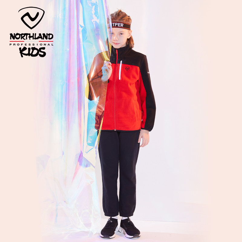 Northland 诺诗兰 摇粒绒 男童两件套套装 天猫优惠券折后¥94包邮(¥109-15)120~170码2色可选