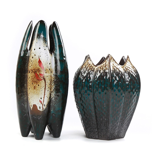 Лили ваза внутреннее украшение керамическое цветочное расположение окрашены в свежи