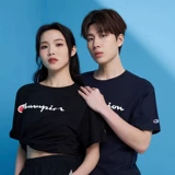 Классическая модная футболка подходит для мужчин и женщин для влюбленных, с печатью вашего логотипа, круглый воротник, короткий рукав