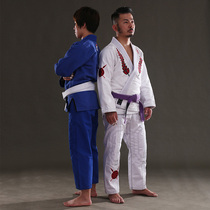 Sunrise new Brazilian jujitsu suit BJJ GI Lycra print lining training competition thickened judo suit
