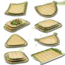 A5 frosted plastic melamine imitation porcelain imitation bamboo woven tableware hotpot restaurant snack plate French fries fried chicken plate barbecue dish