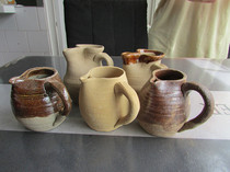 Total Handmade Earth Pottery Jar Pottery Household Side of Yunnan Baking Teapot Coarse Pottery firewood Fired Teapot of Boiling Tea Pot