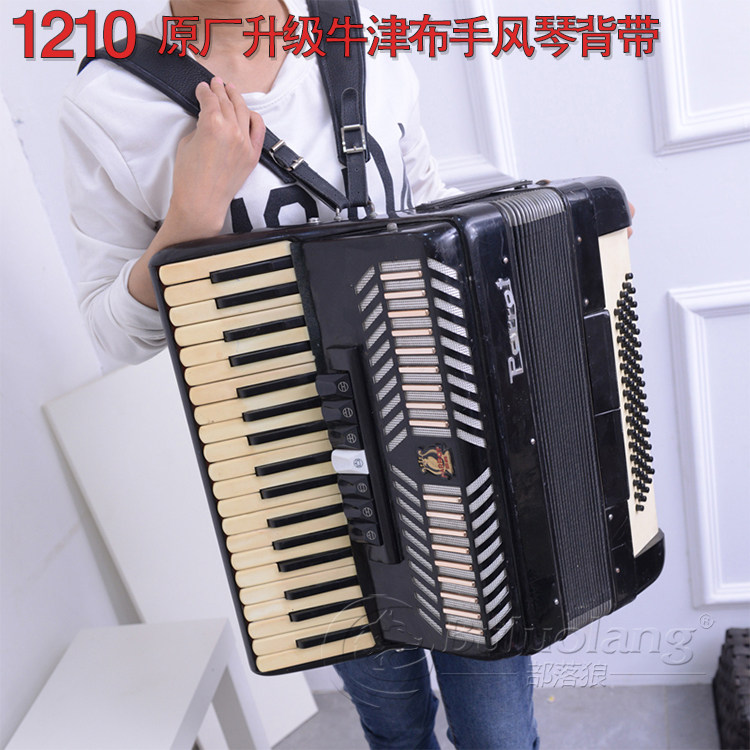 Original 120 bass accordion holding baby bag BULUOLANG brand Oxford cloth cowhide new parrot Gold Cup
