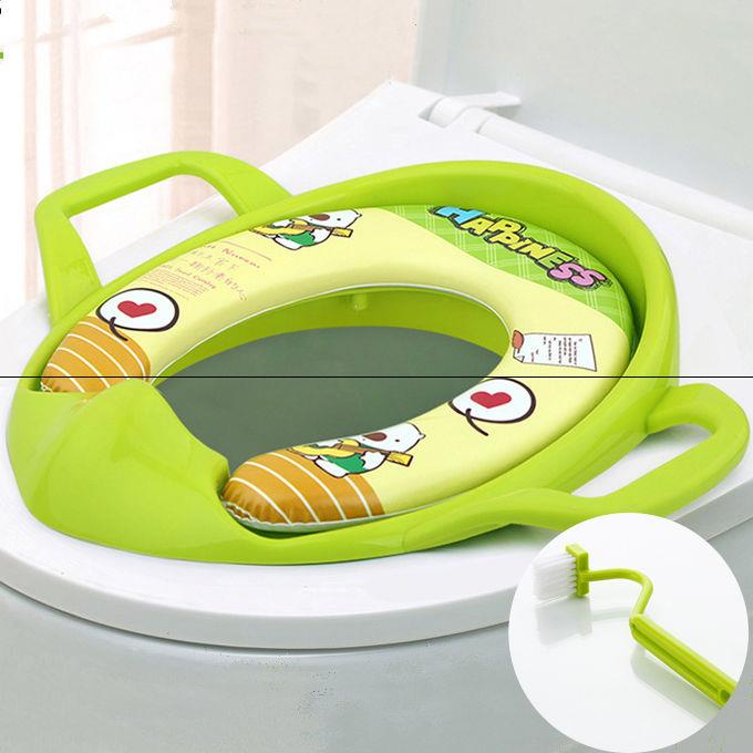 2021 new children's toilet seat baby seat circle infant thickened seat cushion increased