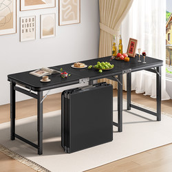 Portable Foldable Table Night Market Stall Start-up Table Tables and Chairs Stall For Home Rental Foldable Outdoor Push Table