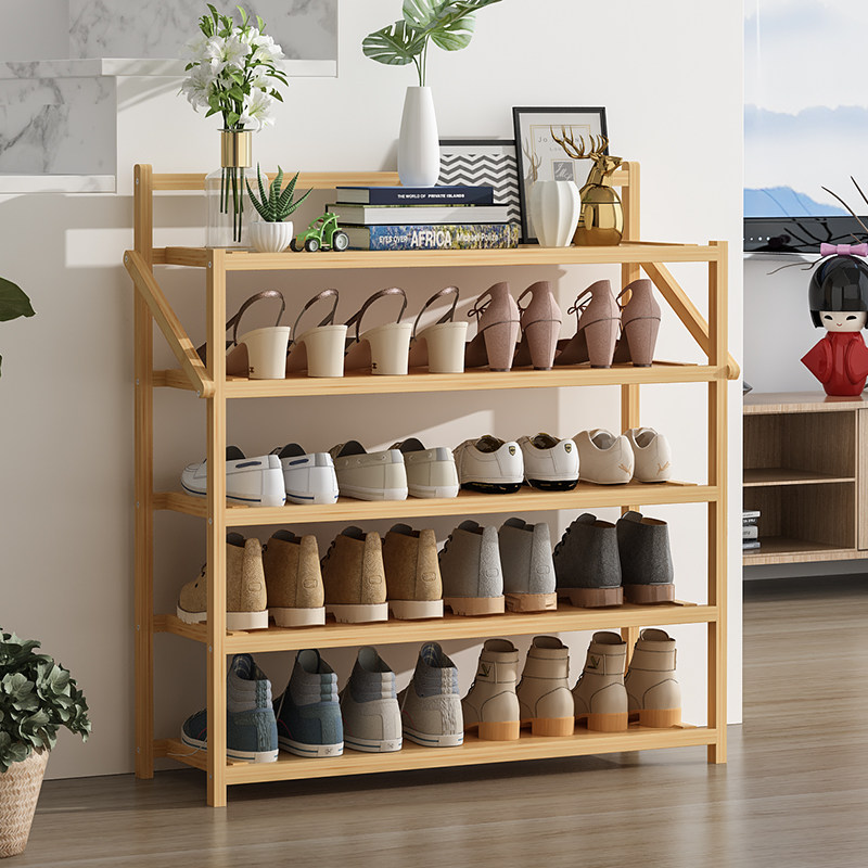 Good looking shoe rack Sub easy doorway Home Indoor Bedroom Folding free of mounting Dormitory New 2021 Pops Shoes Cabinet