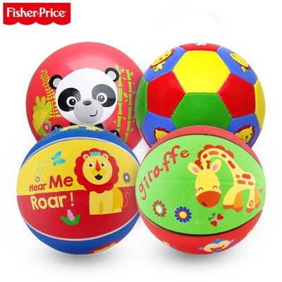 费雪小皮球拍拍球儿童篮球足球