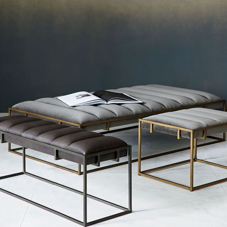 Modern Changing Shoe Bench Strip Chair Nordic Casual Bed Tailstool Home Doorway Test Shoe Stool Minimalist Cloister Fitting Room