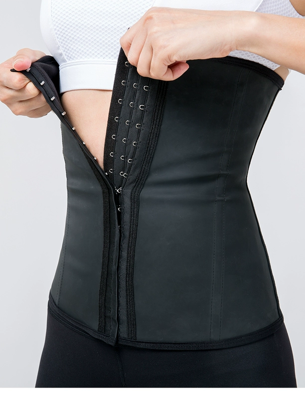 Thể thao eo eo nữ tập thể dục vành đai thắt lưng bụng thoáng khí corset đai sườn eversion mỏng eo bảo vệ đoạn ngắn