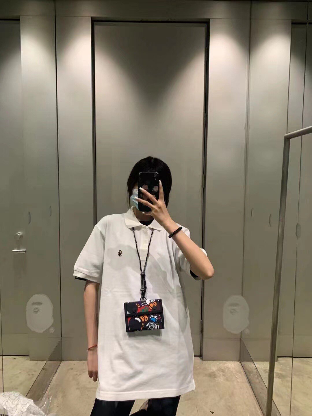 it Bape baby milo zoo lanyard wallet card holder 4053XXG mainland spot