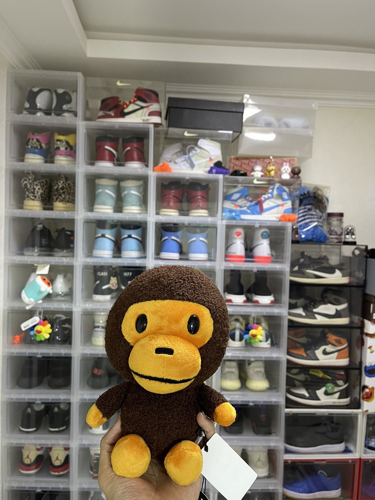 it Bape baby milo 17 spring summer plush dolls 25cm paparazzi 04841698 continental spot