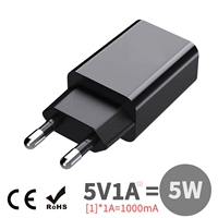 Черный ● 5V1A ● USB Традиционный выход *Европейские правила Cross -Borderder
