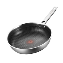 Konbach red dot temperature sensing honeycomb frying pan 28cm (no lid no independent packaging) KGG-J28A