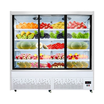 Ellis fruit and vegetable cabinet air-cooled supermarket air curtain cabinet fresh cabinet fruit refrigerated cabinet vegetable display cabinet