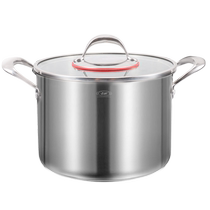 Konbach 304 stainless steel honeycomb deep soup pot TFS24A1