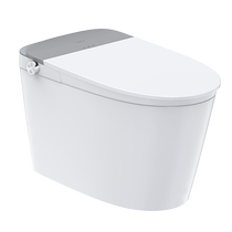 Viterbella X5-305P smart toilet with water tank foam shield pre-moistened seat heated off-seat flushing