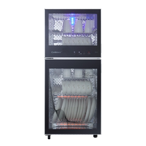 Herba XDZ80-QT12 vertical two-star lower temperature adjustable stainless steel shelf liner disinfection cabinet 80L