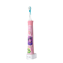 Philips Philips childrens electric toothbrush for boys and girls Bluetooth suitable for 4-12 years old pink HX6352 43