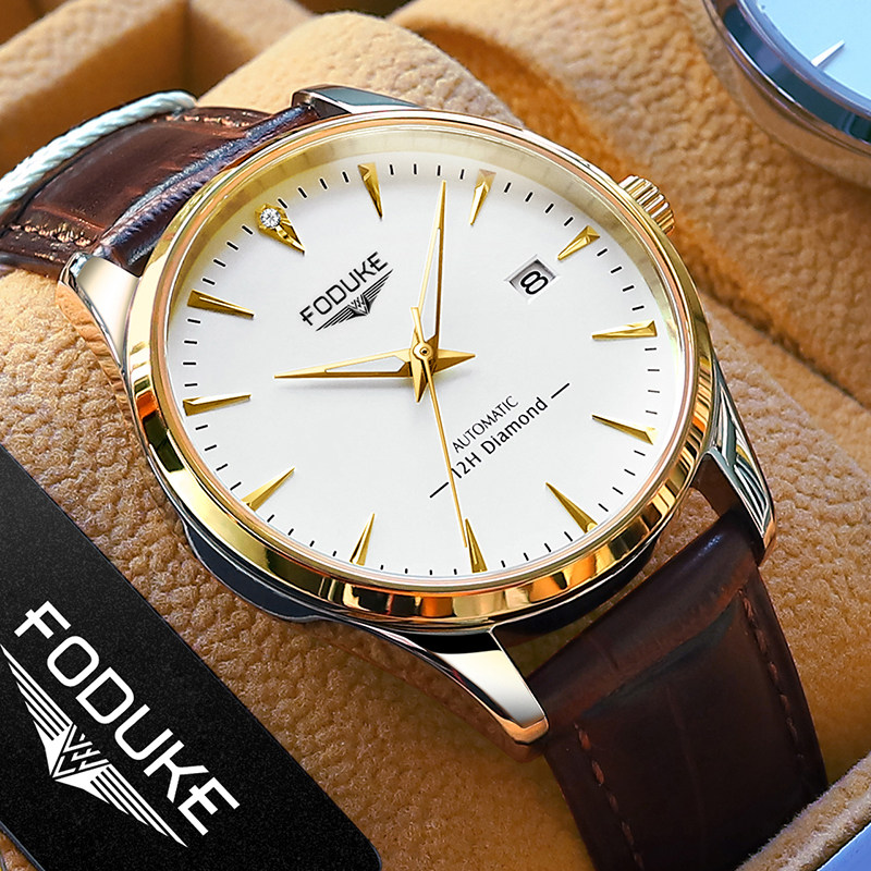 Swiss Longines watch men's automatic mechanical watch waterproof ultra-thin luminous top ten brands real diamond men's watch