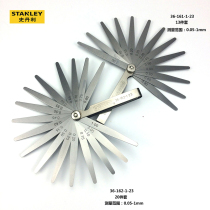 Stanley Tools Metric plug ruler Gap ruler Thickness gauge Plug gauge Wedge measuring tool measurement 0 02-1 00mm