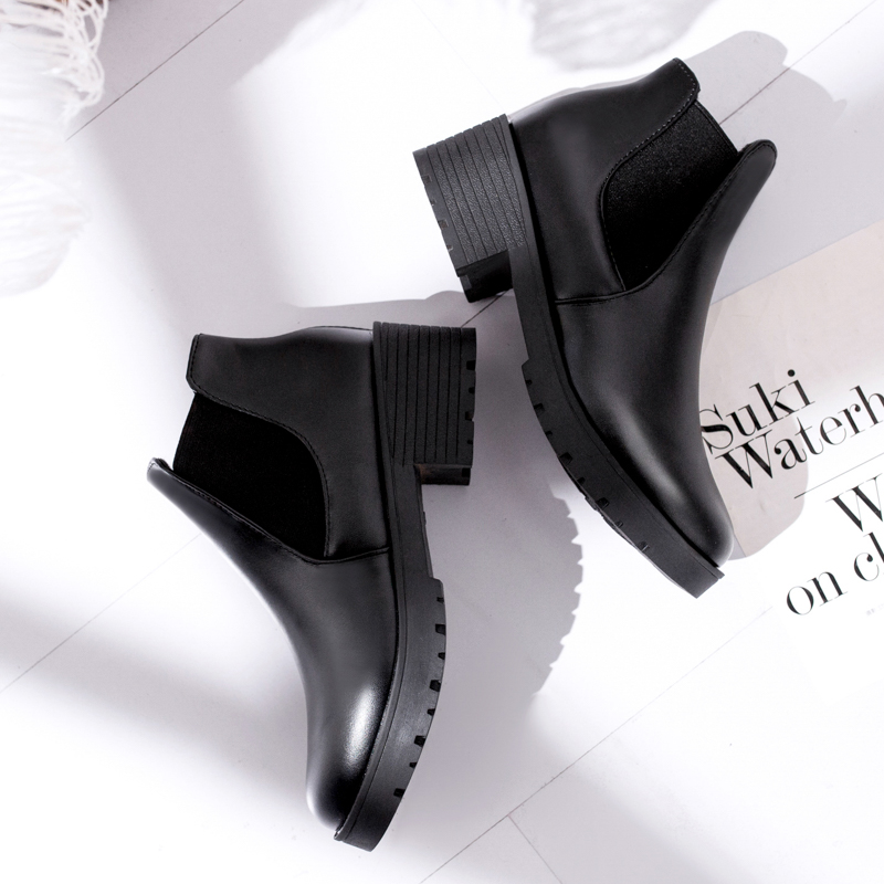 Bottes mi-saison femme en Caoutchouc - Ref 3249910 Image 5