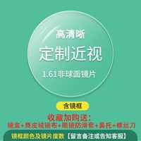 С 1,61 непреодолетной степенью очков миопии (зеркальные очки для зеркала и зеркальная степень)
