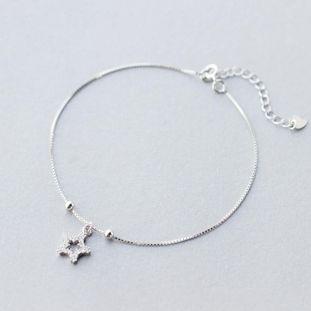 Bracelet de cheville Femme OTHER   en Argenterie - Ref 3102207 Image 26