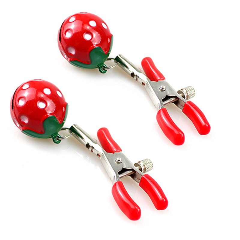 Cute Strawberry Milkclip Sm Erotic items sp spanking sexual anecdote for men and women with gift clitoris clingy lip clip