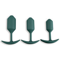 Wear large and small silicone physical vibration gravity balls when going out anal plug anal contraction weight-bearing training anal sex use