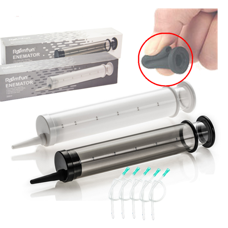 Enema Syringe Tubes Sm Erotics Supplies Anal Vaginal Cleaning Flushing Instrumental for men and women with big gay gay tools