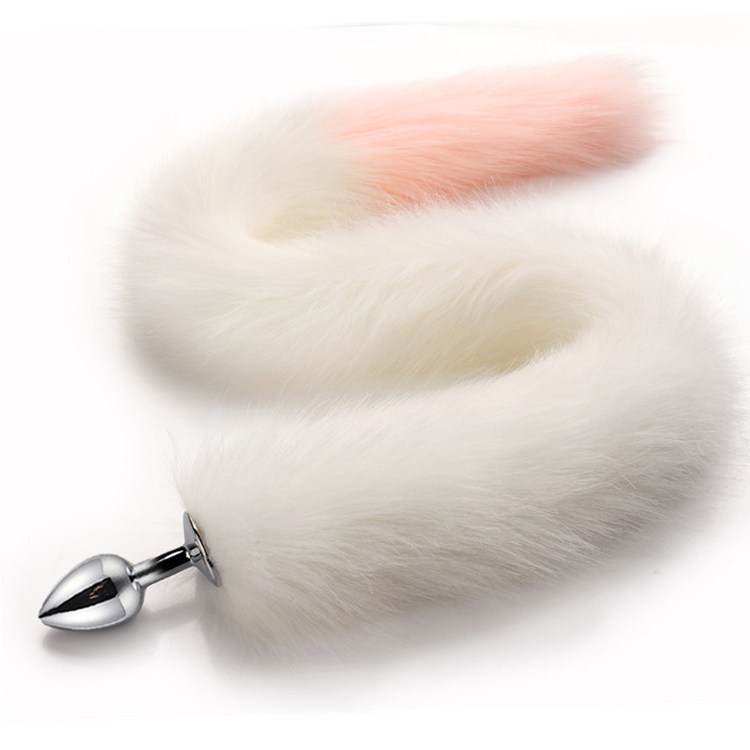 Long tail metal anal bolted dog tail SM Spice Post Anal Bolt Fox Tail Flared self masturbation Alternative Toys