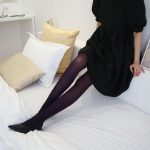 Break color clearance fat Dudu no pressure Korean candy super thin stretch stockings womens socks anti-hook Silk