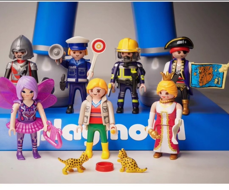 Playmobil World Toys Astronaut Pilot Profession Transparent Box Transparent Bag Figure Doll Toy