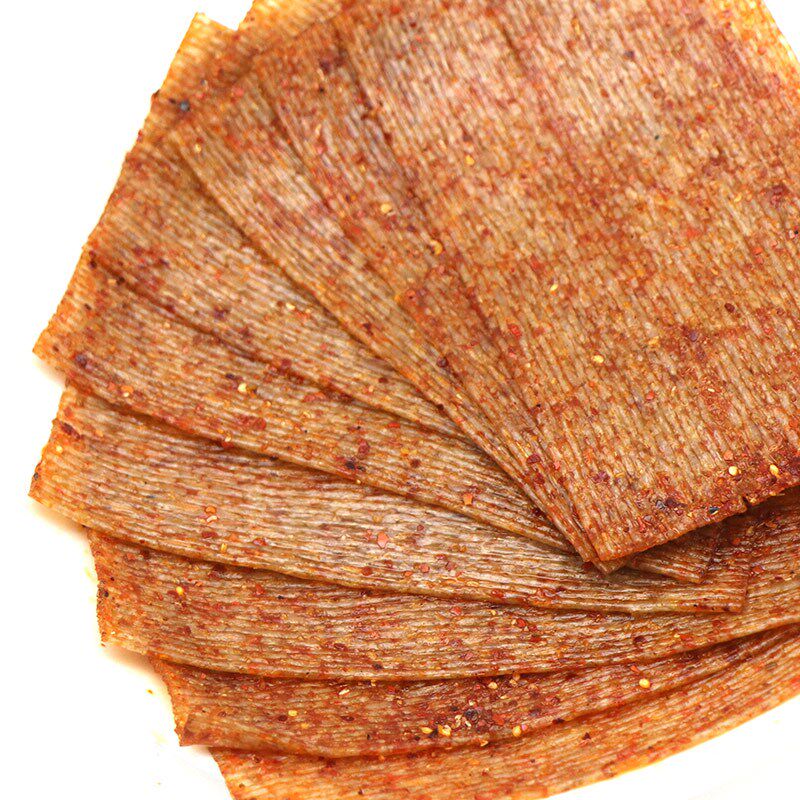 Expedition spicy strips 8090 post-big spicy slices childhood hand-torn spicy slices 126g*3 bags of spicy snacks gift pack