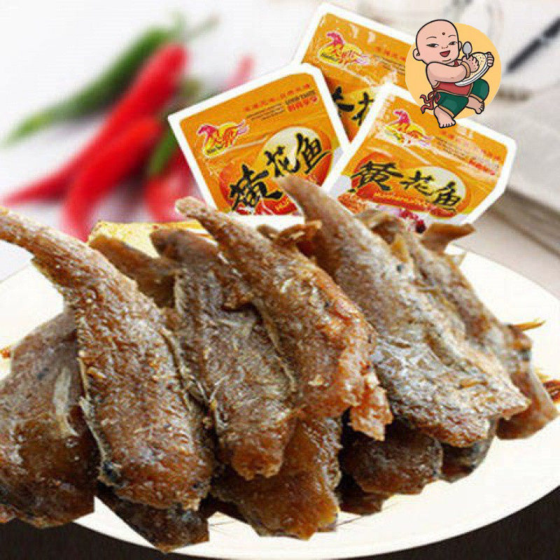 De-thorn crispy small yellow croaker 1000g ready-to-eat leisure small package vacuum yellow croaker seafood snack spicy cooked food